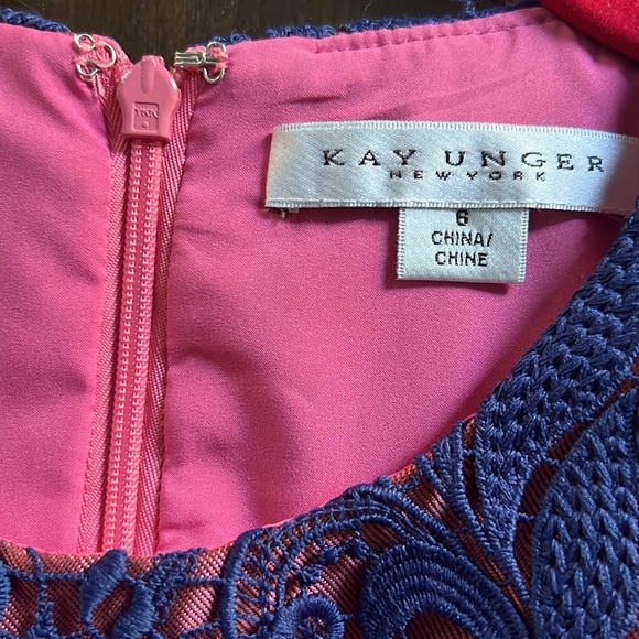 KAY UNGER NEW YORK
CLAUDIA WOMENS EMBROIDERED MAXI EVENING DRESS - Picture 8 of 14